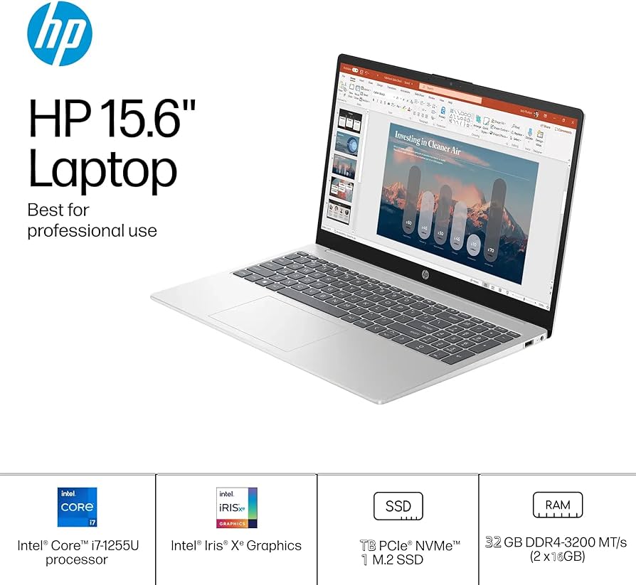 Amazon.com: HP Business Laptop, with Office 2024 Lifetime License