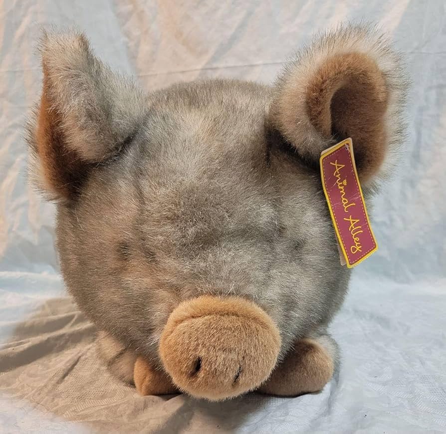 Amazon.co.jp: 超Animal Alley トイザらス ブタ BIG ぬいぐるみ : おもちゃ