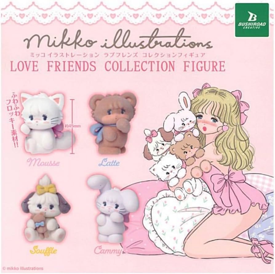 Amazon | mikko illustrations LOVE FRIENDS コレクションフィギュア