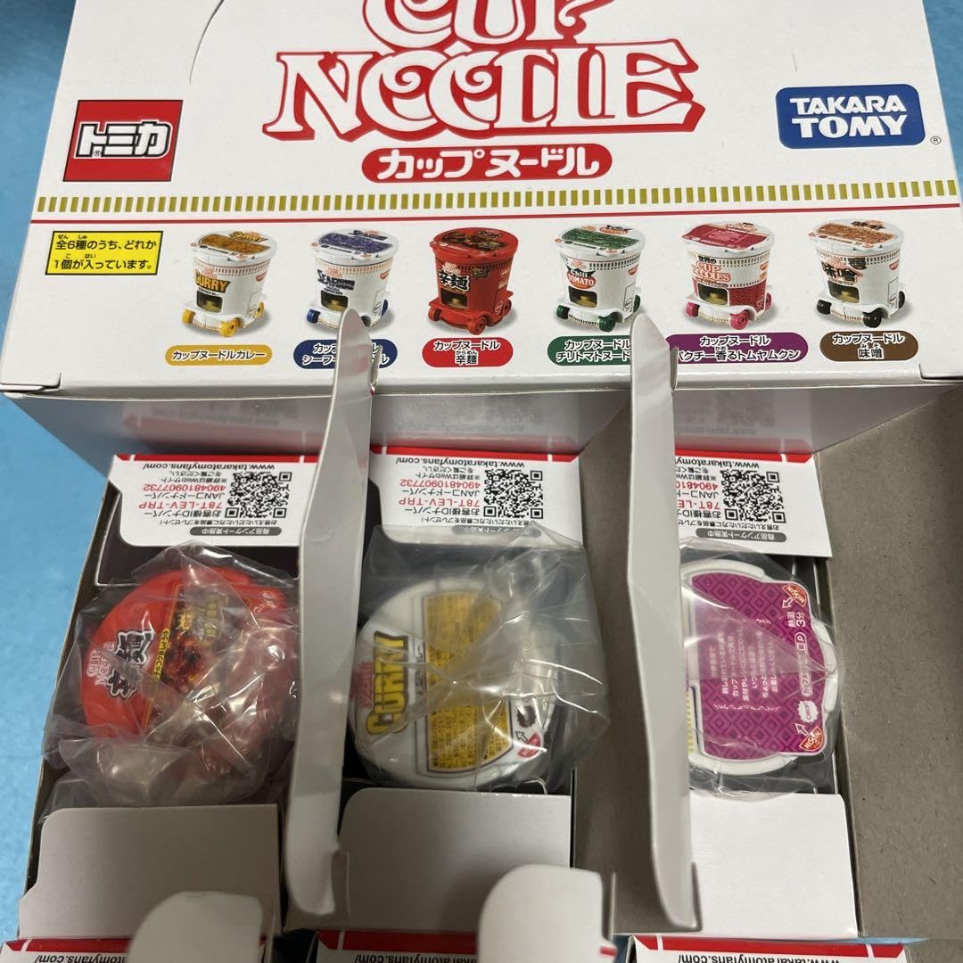 Amazon.co.jp: ドリームトミカカップヌードルコレクション全6種コンプ