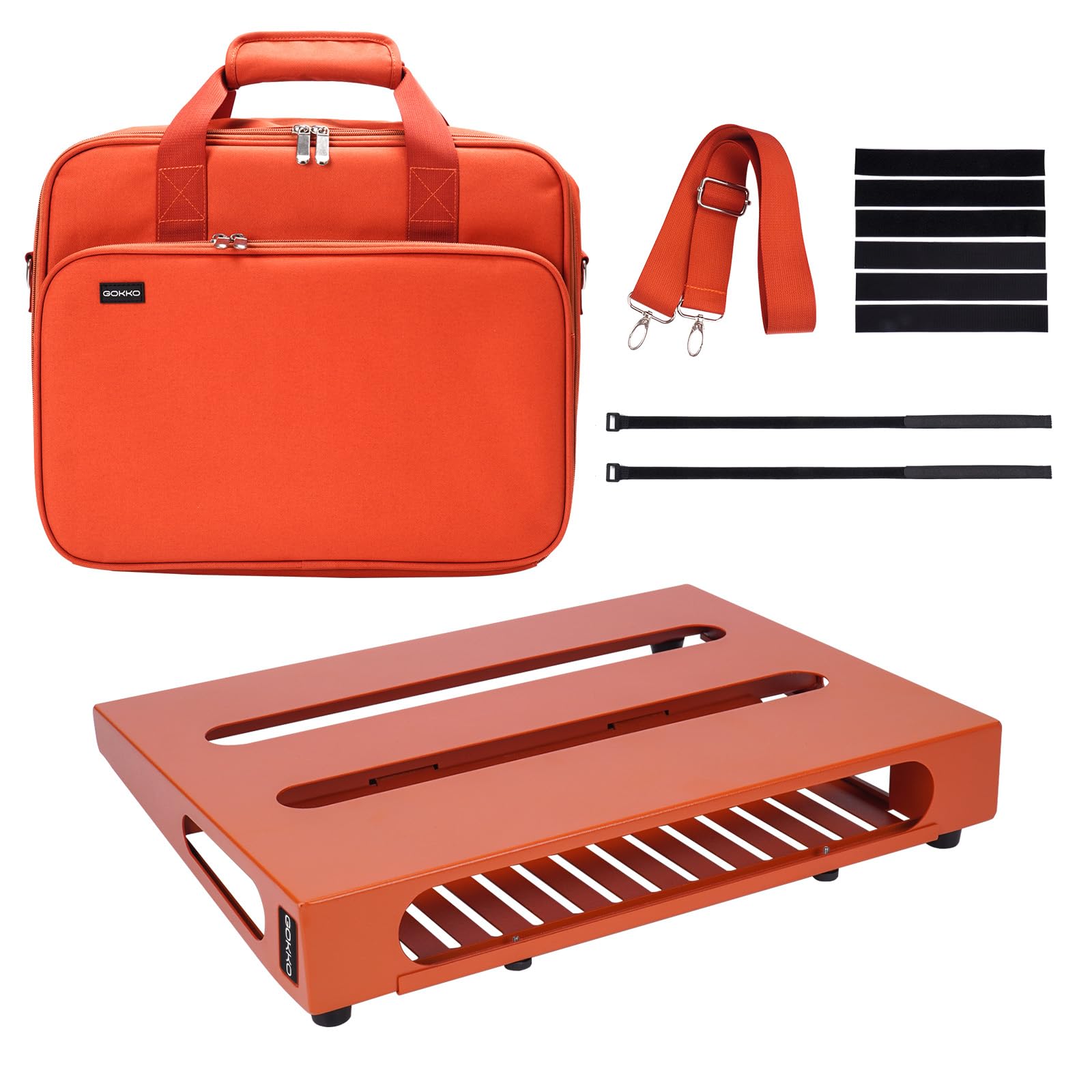 Amazon | GOKKO ギターエフェクター ボード ペダルボード 収納バッグ