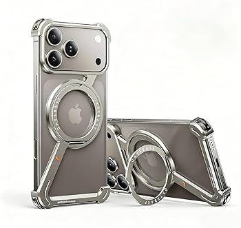 Amazon.com: HUHUCASE Natural Titanium for iPhone 17 Pro Max 6.9