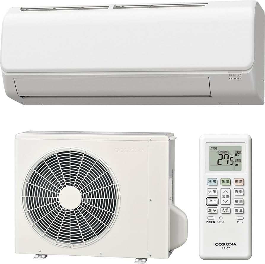 Amazon | CORONA(コロナ) エアコン 6畳用 2.2kw CSH-N2224R(W) Relala
