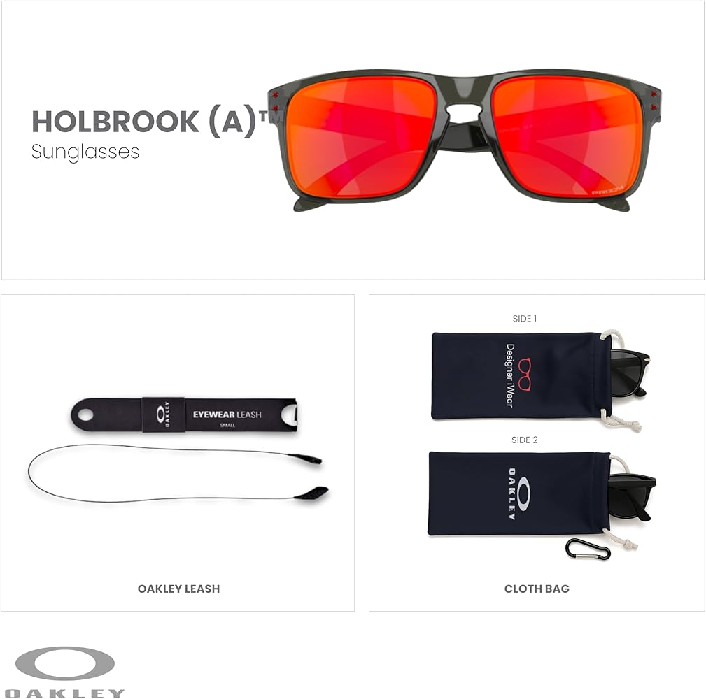 Amazon.com: Oakley Holbrook Asian Fit OO9244 Low Bridge 924428