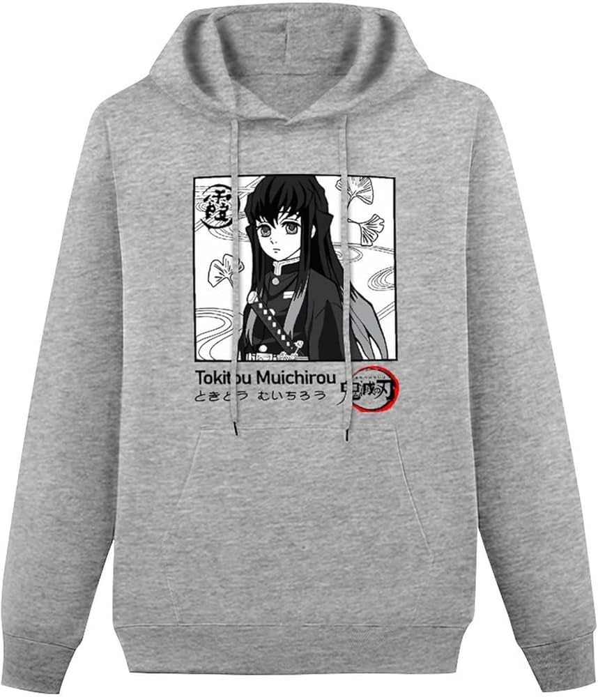 Amazon.co.jp: パーカー メンズ 鬼滅の刃 時透無一郎 霞柱 プル