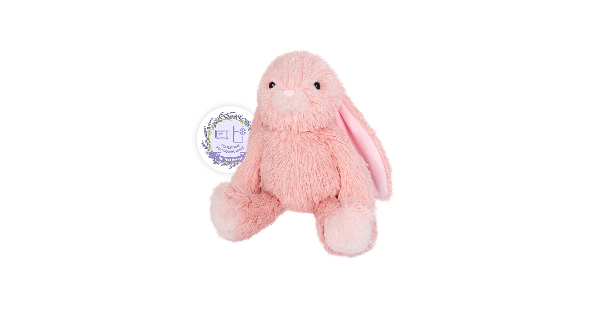 Amazon.com: SuzziPals Heatable & Coolable Pink Bunny Stuffed