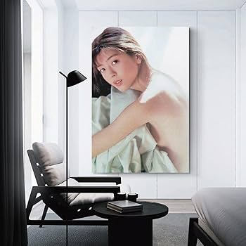 Amazon.co.jp: 中山忍セクシービキニ写真ポスター壁の絵 キャンバス