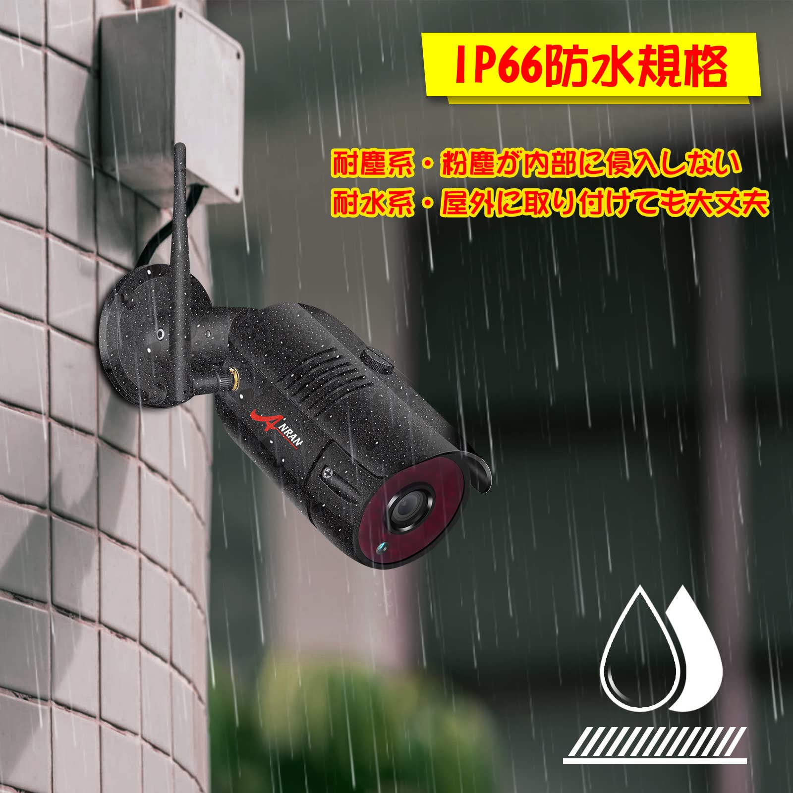 Amazon.co.jp: 【12.5インチIPS液晶モニター・音声録画可】防犯カメラ