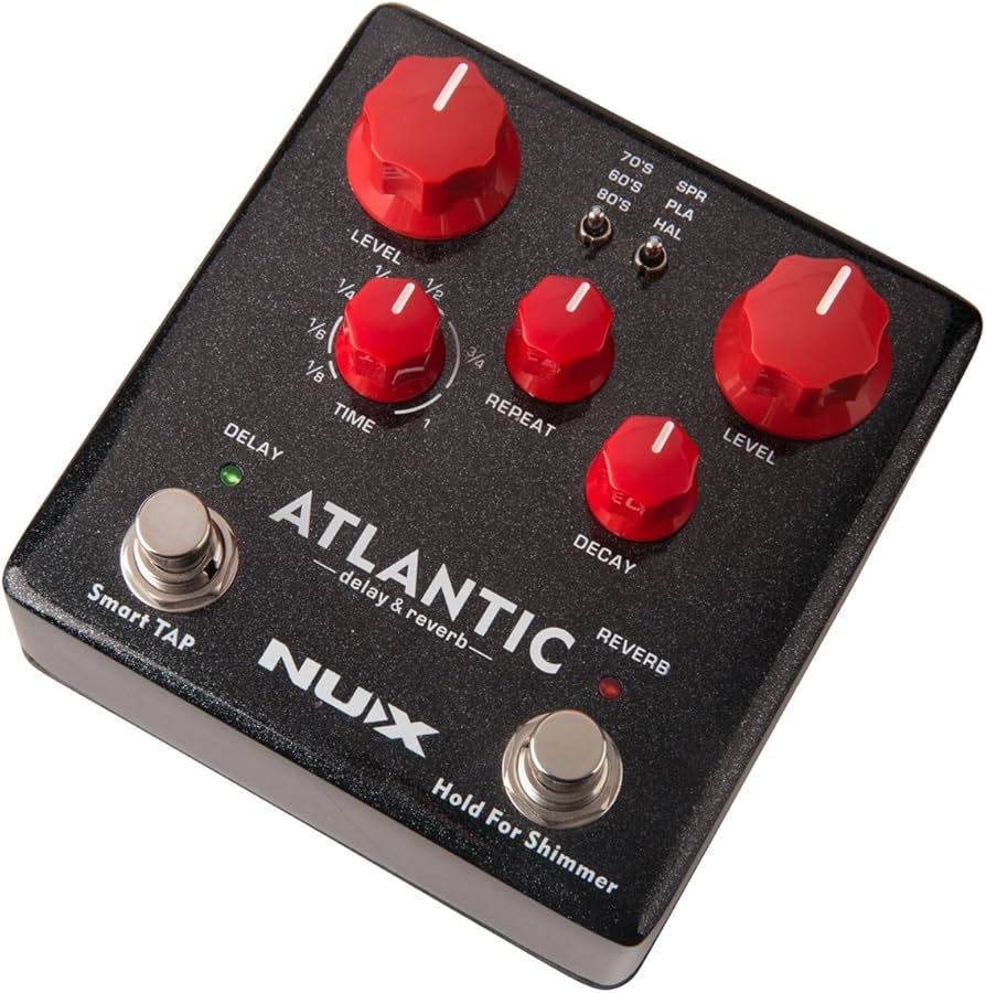 Amazon.com: NUX Atlantic Multi Delay and ReverbPedal with Inside