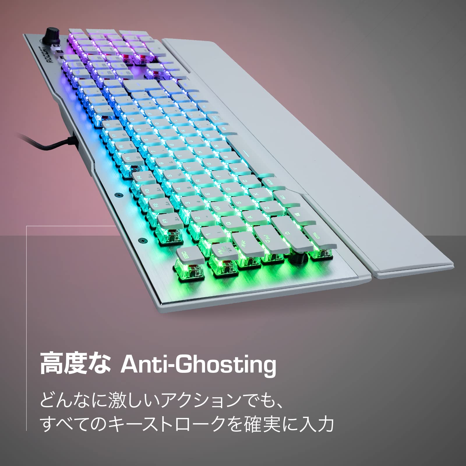 Amazon.com: ROCCAT Vulcan 122 AIMO RGB Mechanical Gaming Keyboard