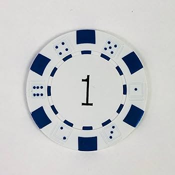 Amazon | カジノチップ 数字入り 【ばら売り50枚単位】 ポーカーチップ