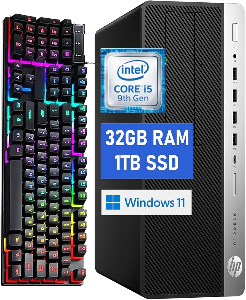 Amazon.com: HP ProDesk 600G5 SFF Desktop Computer PC, 600G5