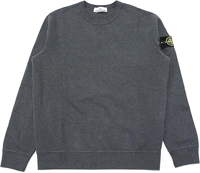 Amazon.co.jp: [ストーンアイランド] ワッペン付き ブラッシュスエット