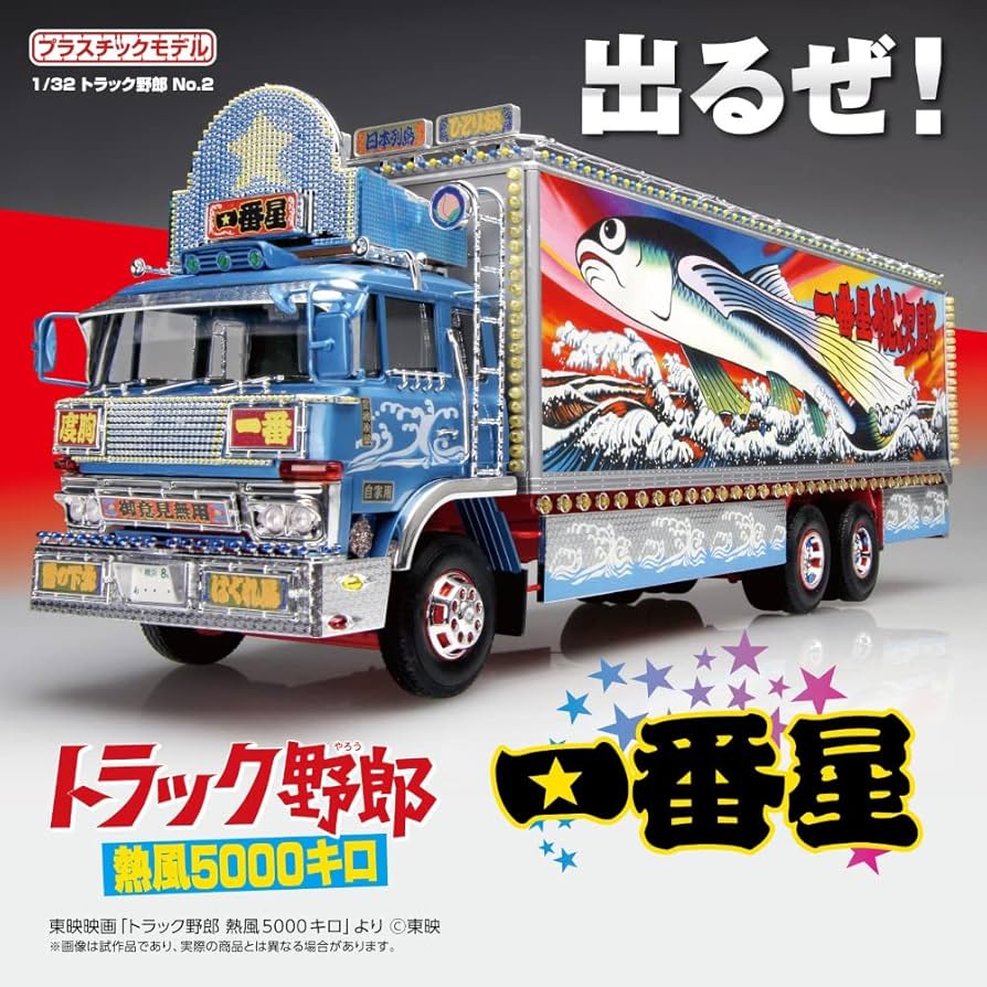 Amazon | 青島文化教材社(AOSHIMA) 1/32 トラック野郎シリーズ No.2 一