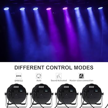 Amazon.co.jp: BETOPPER ステージライト 54x1.5W RGBW LED 舞台照明 多