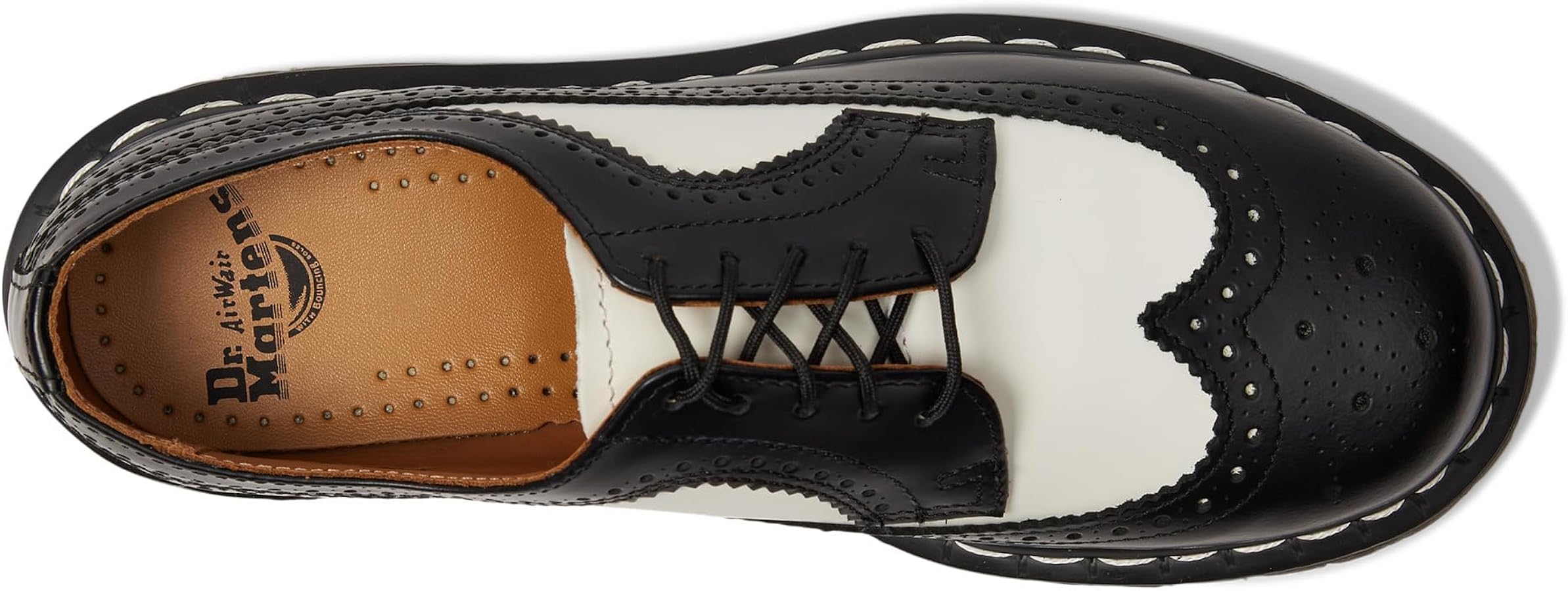 Amazon.com | Dr. Martens, 3989 Brogue BEX 3-Eye Leather Wingtip