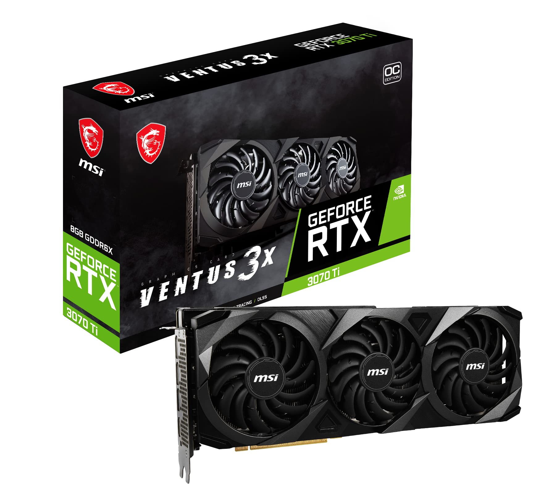 Amazon | MSI GeForce RTX 3070 Ti VENTUS 3X 8G OC ゲーミング