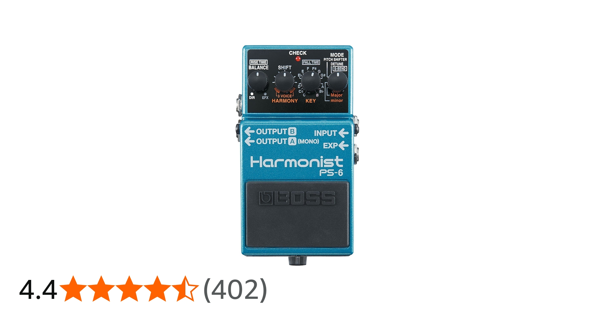 Amazon | BOSS Harmonist PS-6 | ピッチシフター・オクターバー | 楽器
