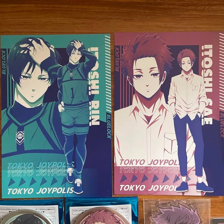 Amazon.co.jp: ブルーロック 糸師凛糸師冴 グッズ11点売り : おもちゃ