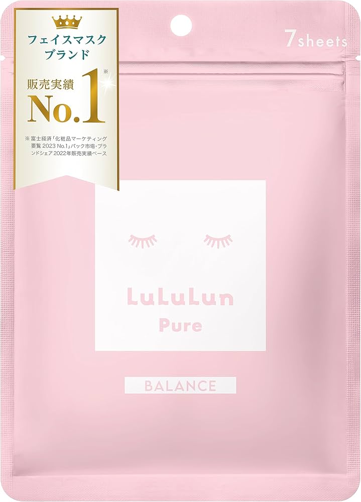 Amazon.co.jp: LULULUN(ルルルン) ルルルンピュア 7枚入り フェイス