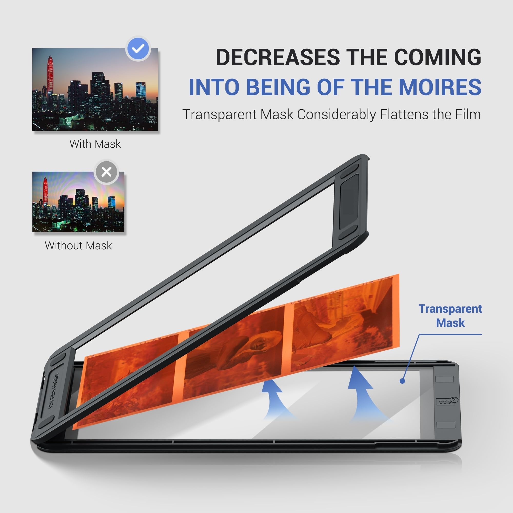 Amazon.co.jp: フィルムスキャナ 磁気写真フィルムスライドホルダー 35