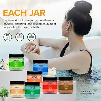 Amazon.com : Hot Tub & Spa Bath Salt Aromatherapy Crystals