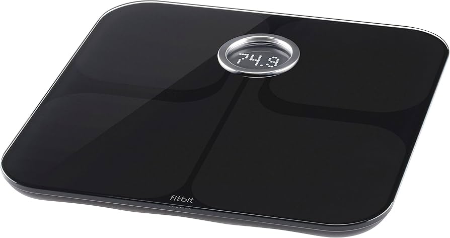 Amazon | Fitbit(フィットビット) Aria Wi-Fi Smart Scale 多機能体重