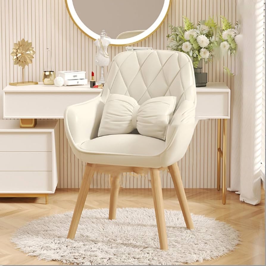 Amazon｜VRGT ダイニングチェア 1脚 回転 36*36*79cm 肘付 北欧 肘付き