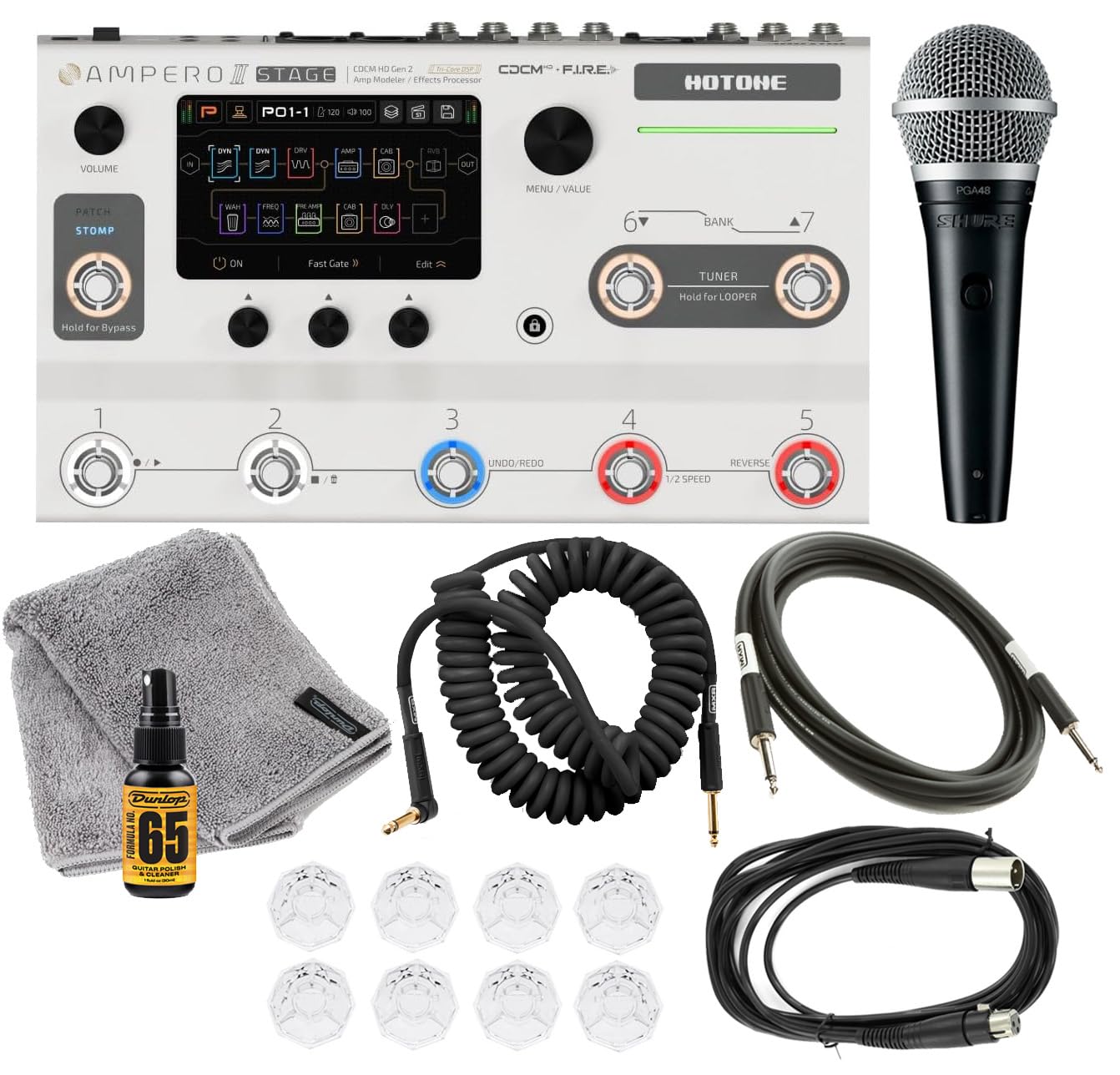 Amazon.com: Hotone Ampero II Stage Multi-Effects Pedal Processor