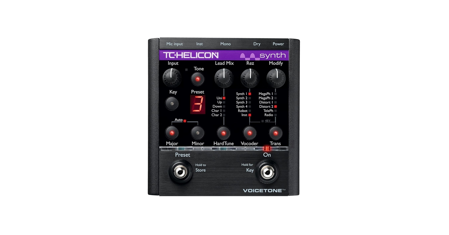 Amazon | TC-HELICON VoiceTone Synth | エフェクター・プロセッサー