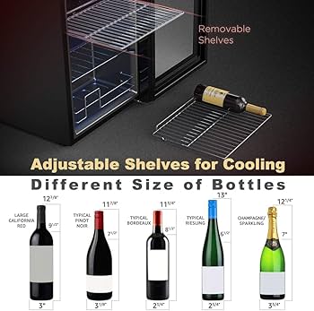 Amazon.co.jp: WIE ワインセラー 28本収納 省エネ エコ 振動抑制 恒温