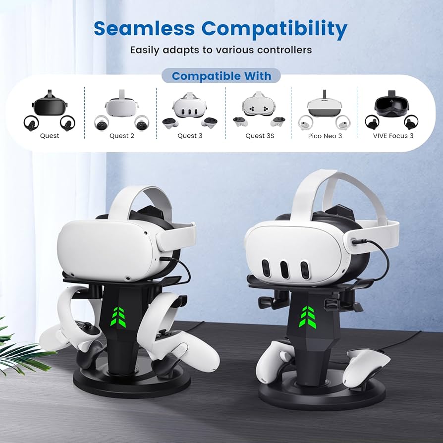 Amazon.com: alcopanda VR Headset Charging Dock for Meta Quest 3