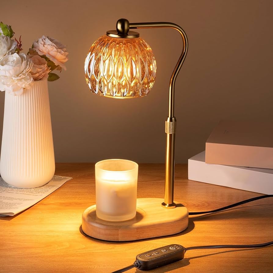 Amazon.co.jp: キャンドルウォーマー 無段階調光 タイマー機能 予備