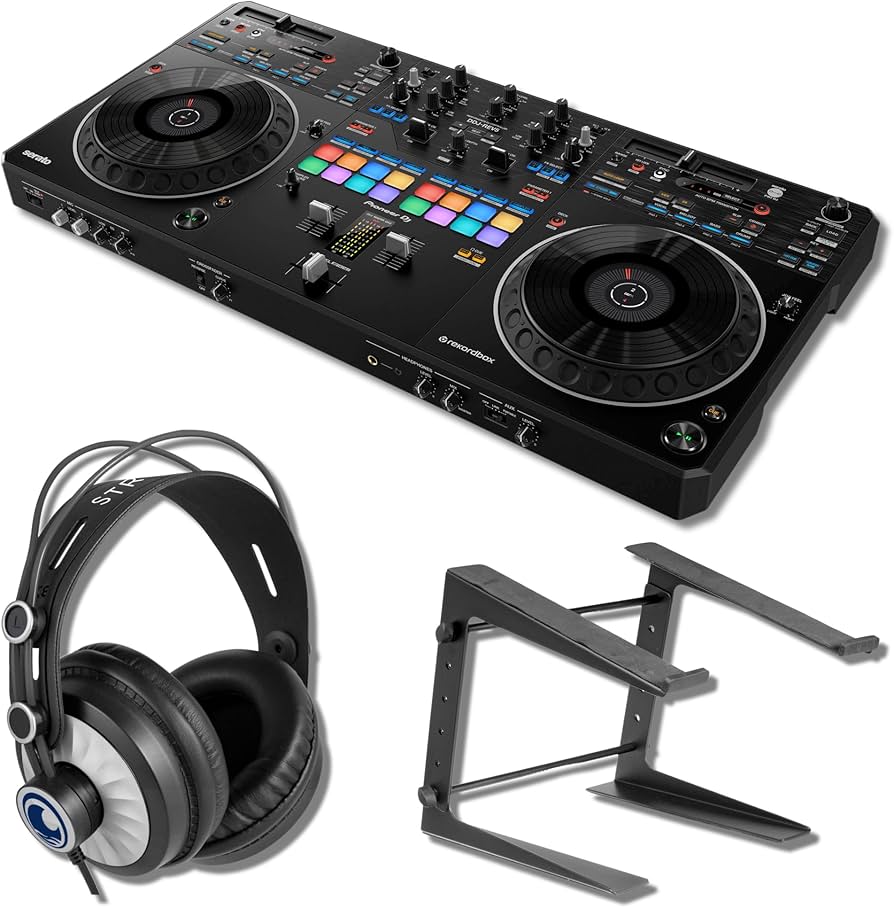 Amazon.com: Pioneer DDJ-REV5 4-deck DJ Controller with Cans50