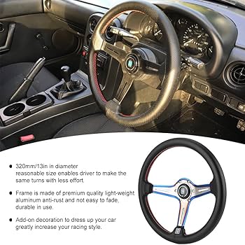 Amazon | 350 ミリメートル 14 インチナルディスタイル 6 ボルトハーフ