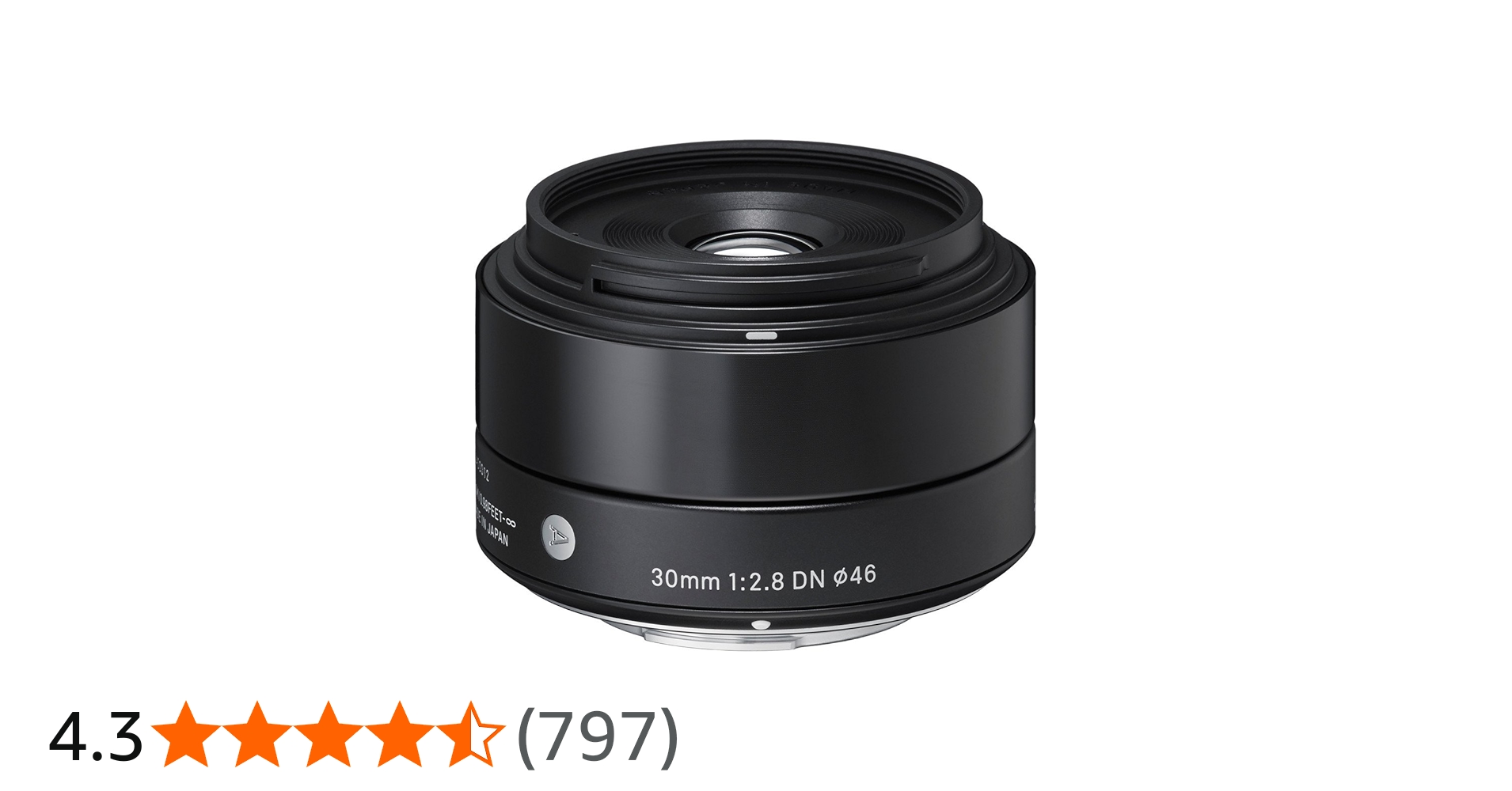 Amazon.co.jp: Sigma 30mm F2.8 DN : SIGMA: Electronics