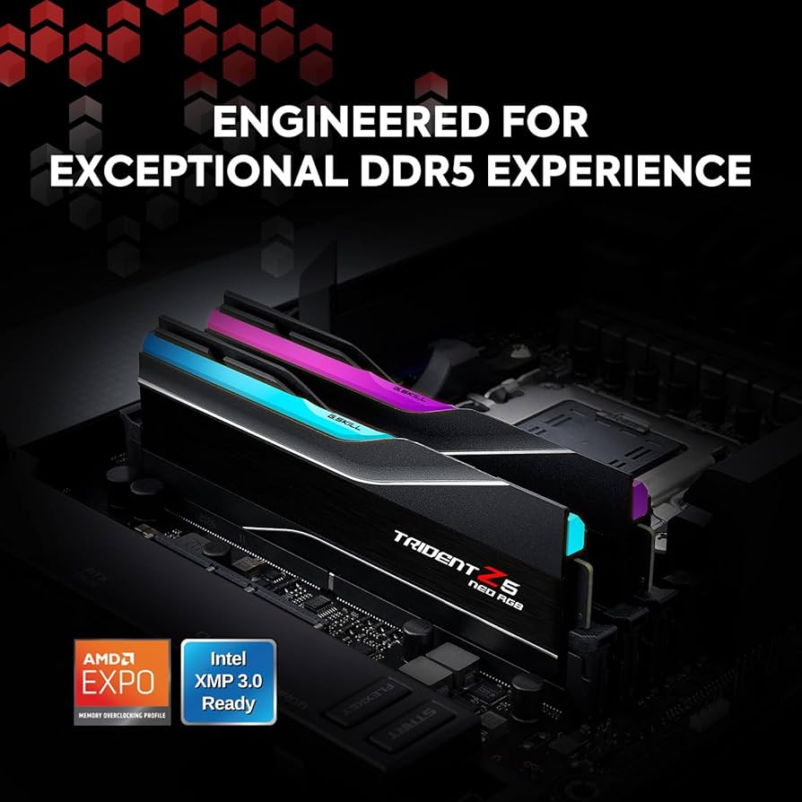 G.Skill Trident Z5 NEO RGB Series (AMD Expo) 32GB (2 x 16GB) 288