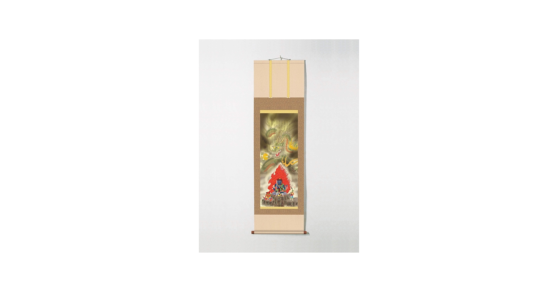 Amazon | 【龍神掛軸】【厄除掛軸】【開運掛軸】八方睨み龍・不動明王