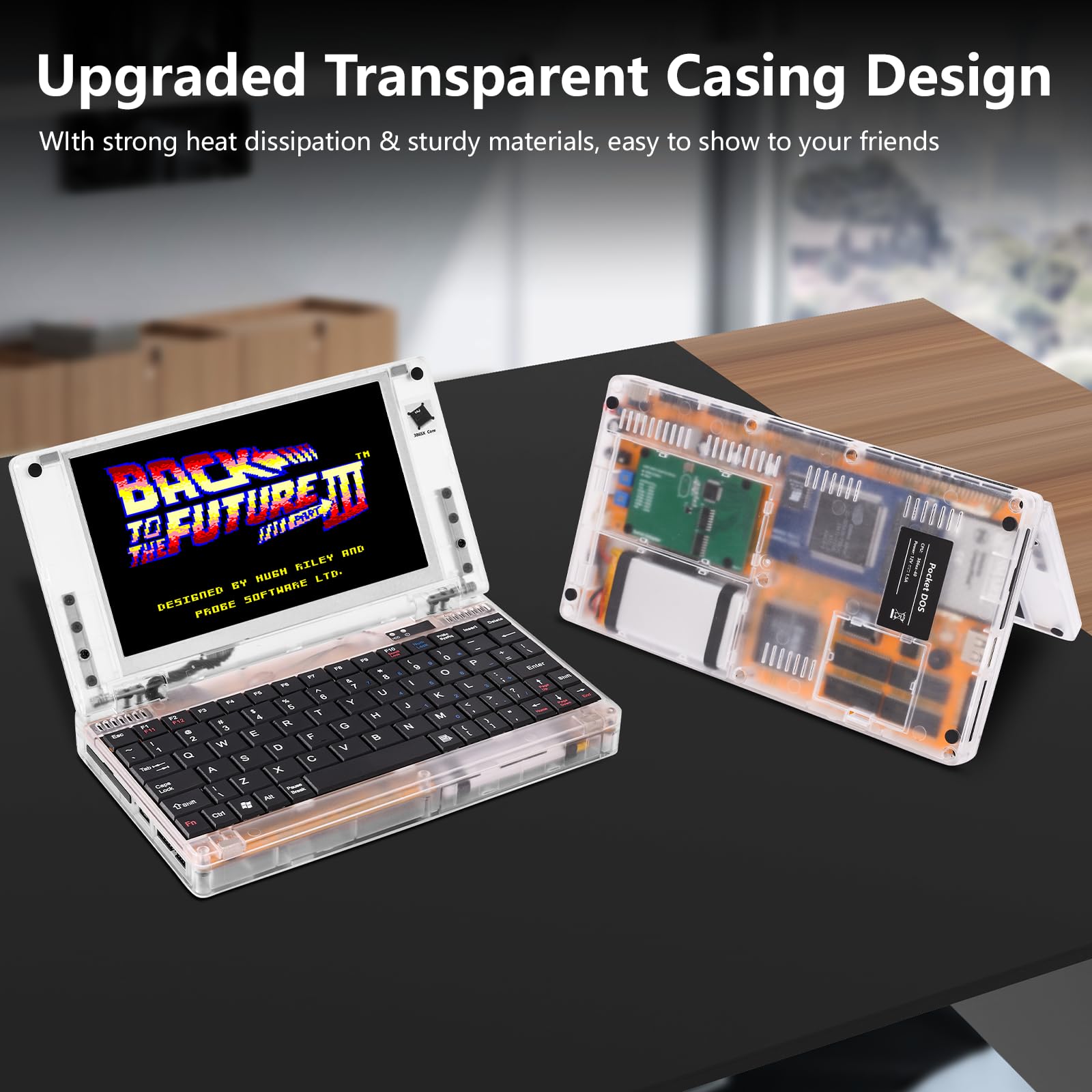 Amazon.com: CAMXTOOL Retro Pocket 386 CPU XT PC Laptop Computer