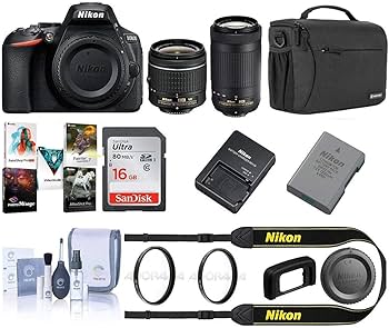 Amazon.com : Nikon D5600 DSLR Camera Kit w/AFP DX 18-55mm f/3.5