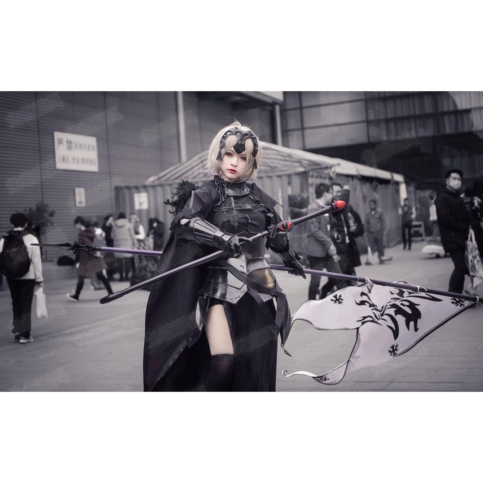 Amazon | Fate/Grand Order ジャンヌ・ダルク コスプレ 旗 道具 特大