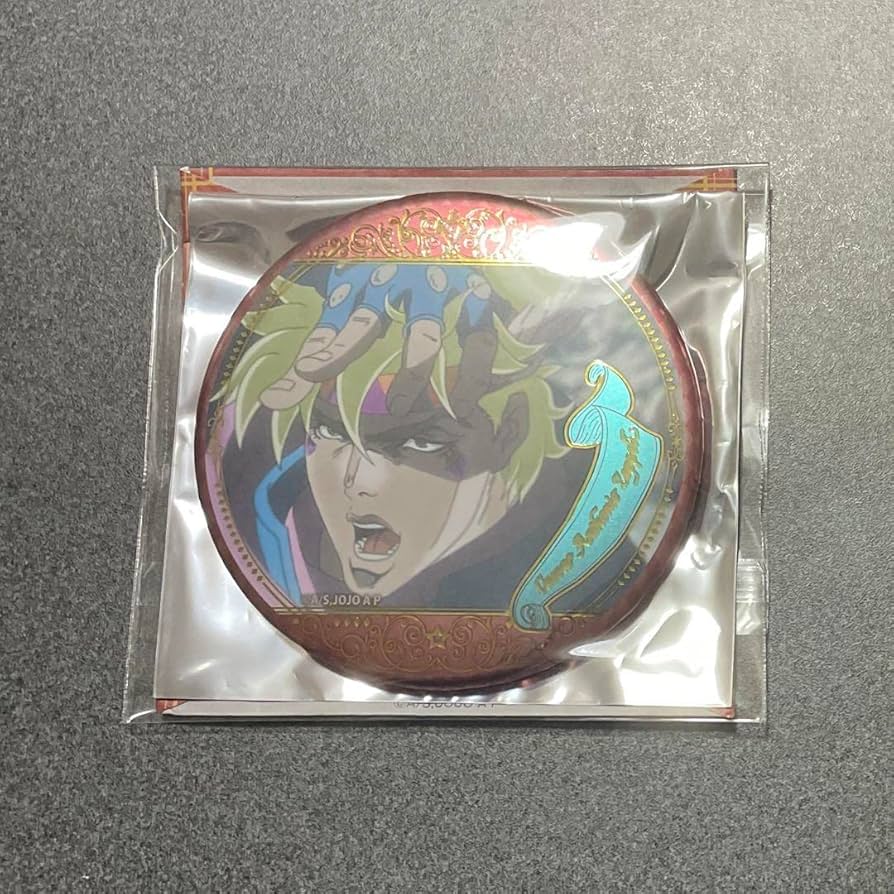 ジョジョの奇妙な冒険 アニメ10周年記念展 75mm 缶バッジ ミスタ 24点