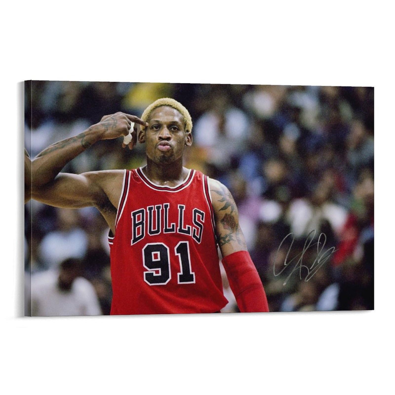 Amazon.co.jp: デニス・ロッドマン スポーツスターポスター アート