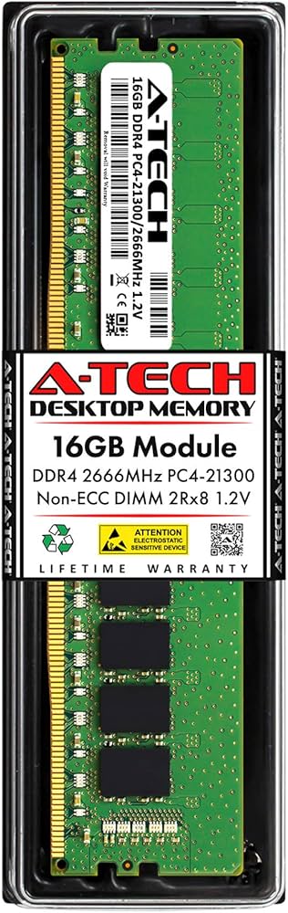 A-Tech 16GB RAM Replacement for Micron MTA16ATF2G64AZ-2G6E1 | DDR4