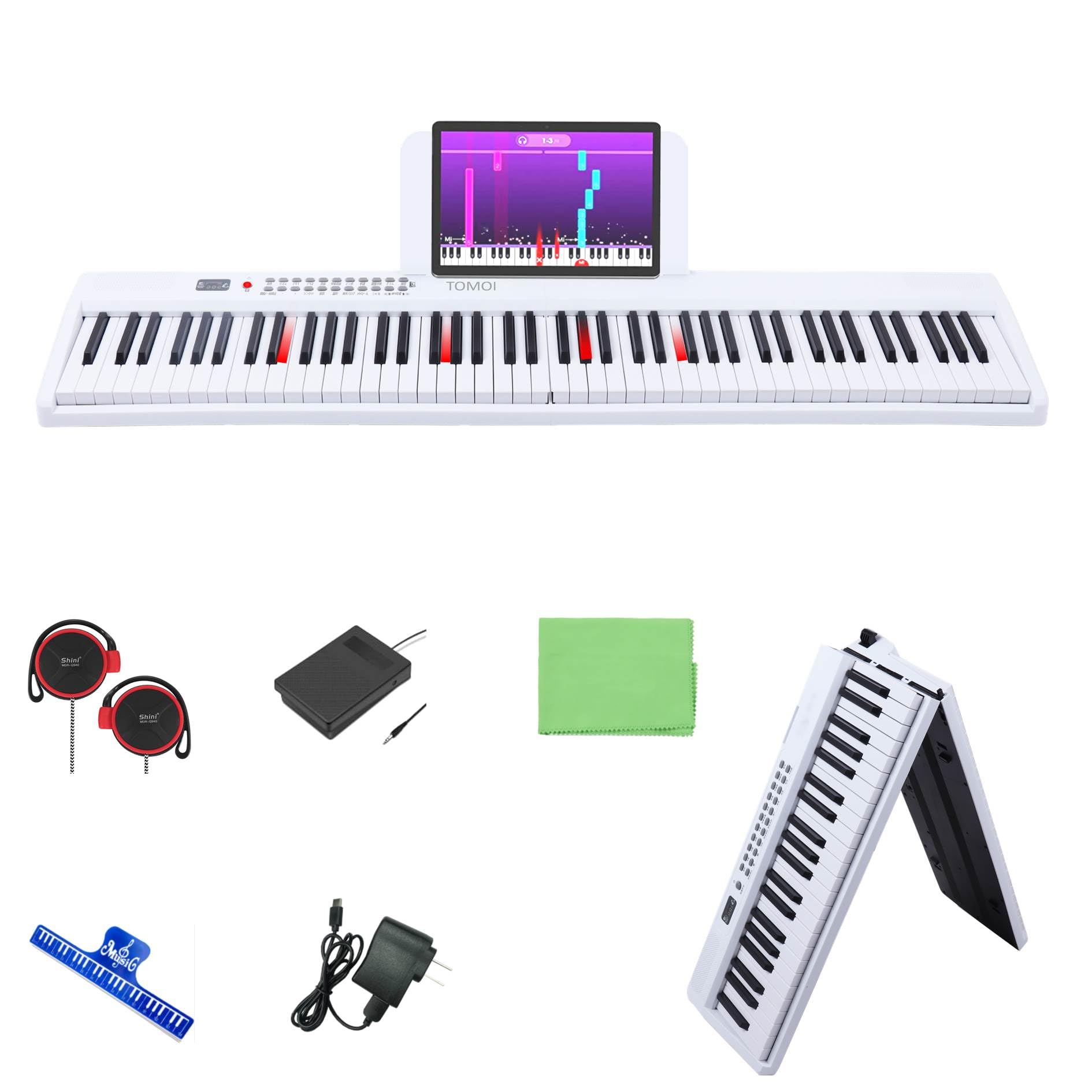 Amazon | 折り畳み式 光ナビゲーション アプリ連動 日本語表記 電子