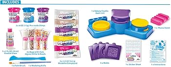 Amazon.com: Cra-Z-Slimy Bakery Crackle Bash, Clay Cracking, Slime