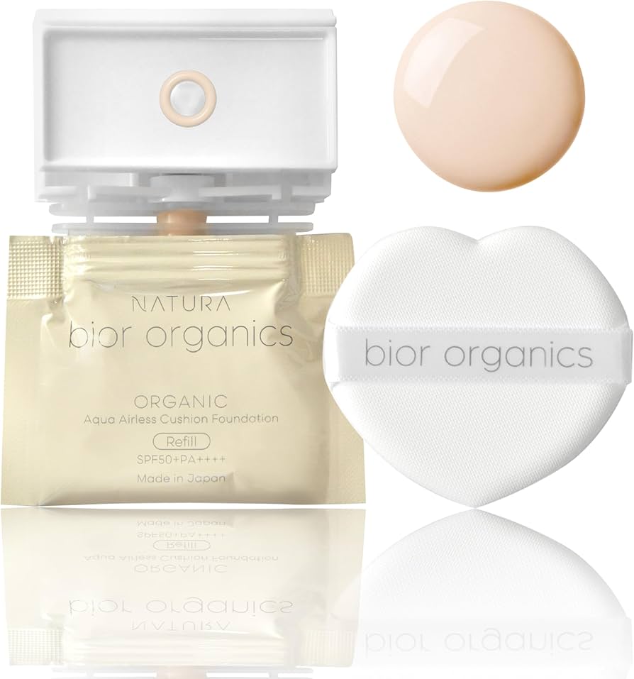 Amazon | オーガニックアクア エアレスクッション ナチュラビオール