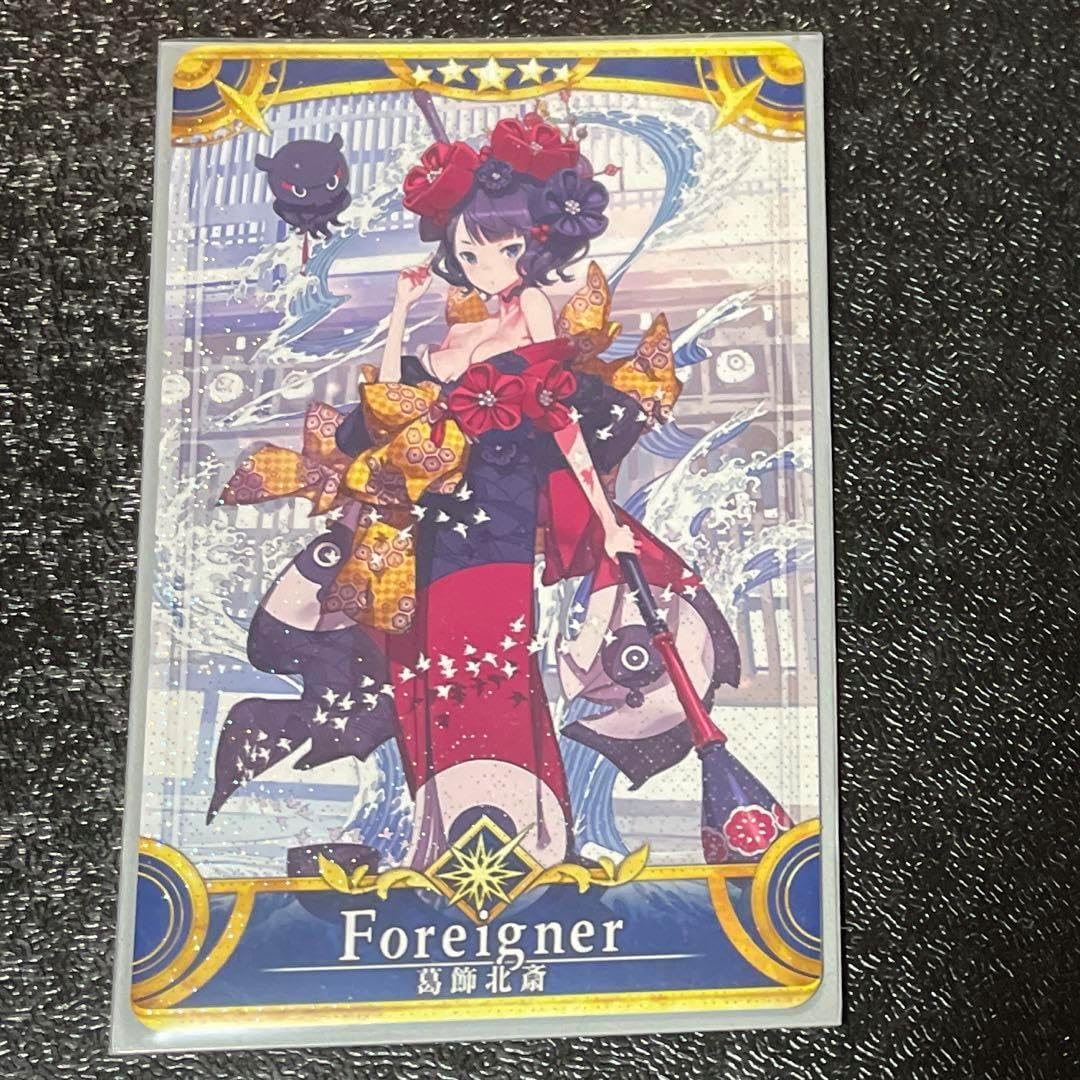 FGOアーケード 葛飾北斎 最終再臨 フェイタル 5枚 セット FGO