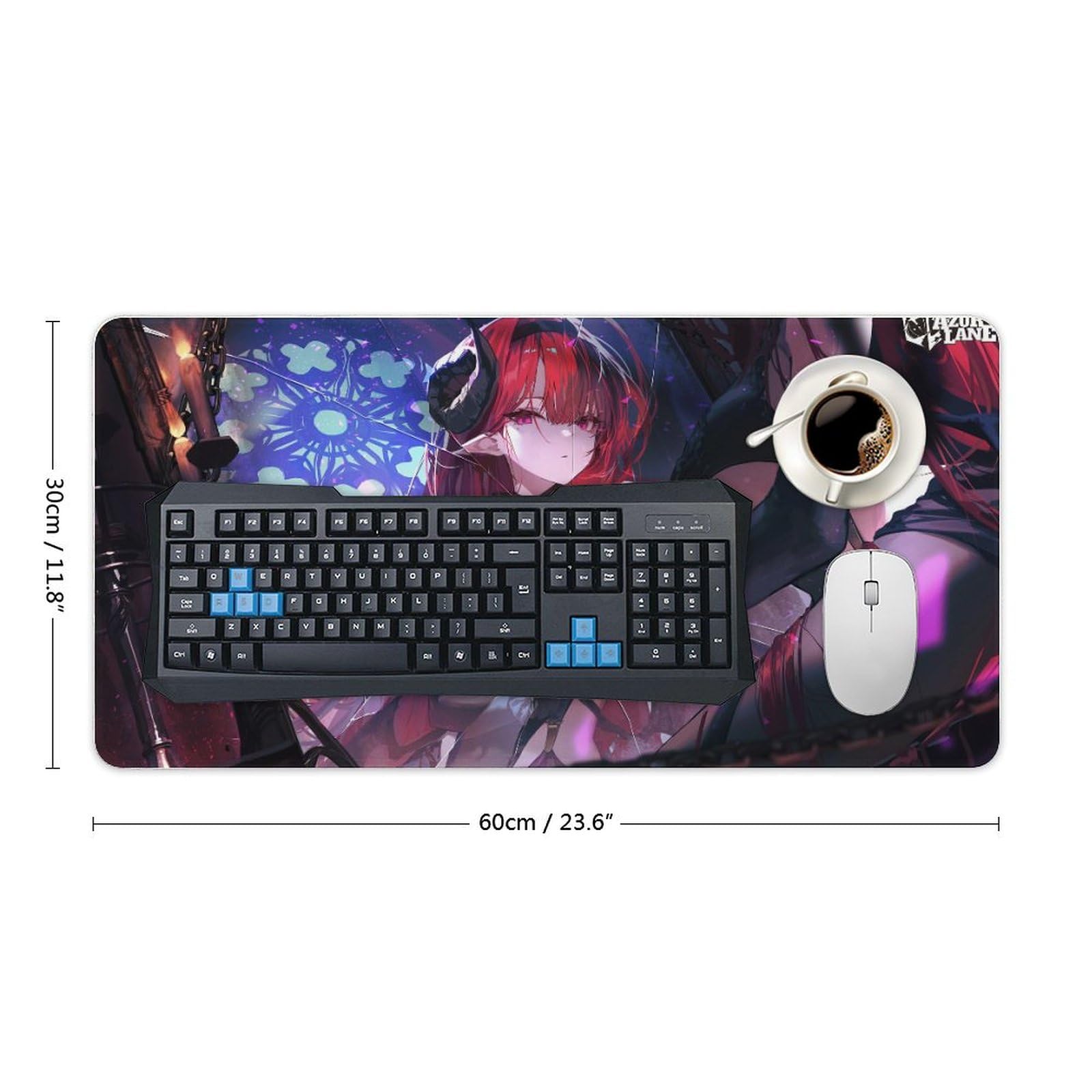 Amazon.co.jp: デスクマット アズールレーン アズレン 大型 デスク