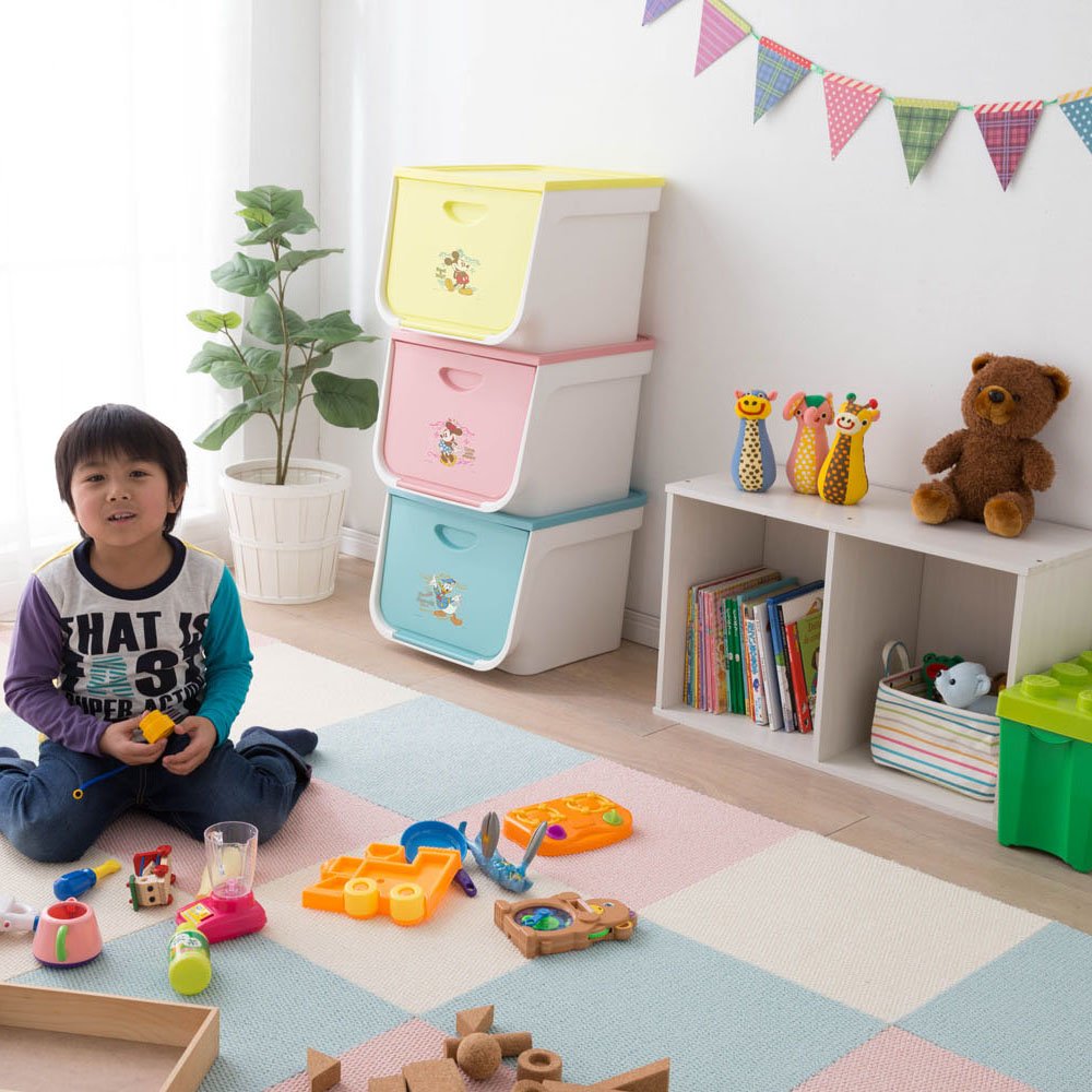 Amazon.co.jp: 【3個セット】アイリスオーヤマ バスケット 収納